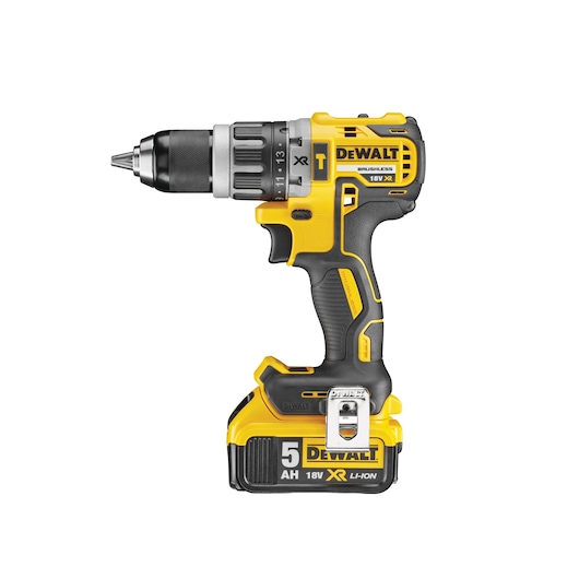 Drill 18V XR Li-Ion børsteløs 5,0Ah