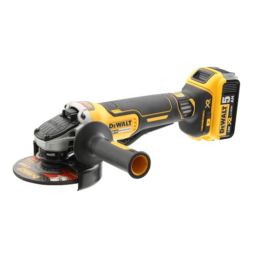 DEWALT tool for photography, SKUs DCG406N, DCZ409P2-XE, DCZ401P3-XE, DCG406, cordless and compact design.