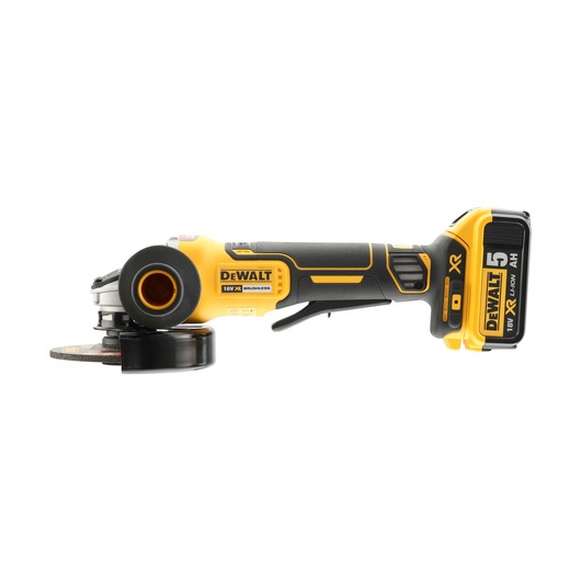18V XR Børsteløs 125 mm vinkelsliper – Naken