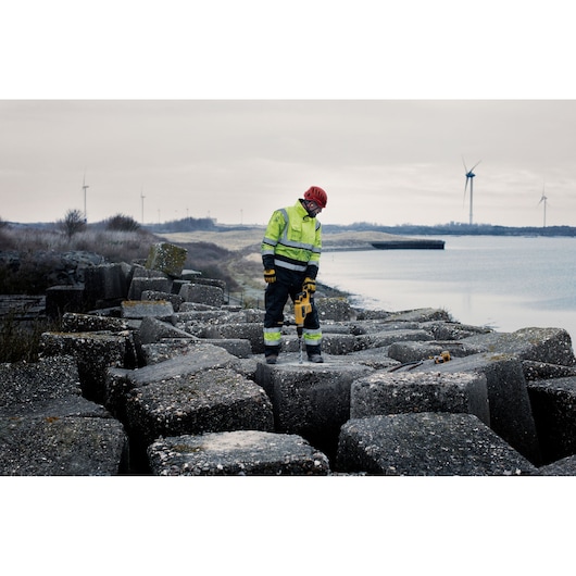 54V XR Flexvolt børsteløs borhammer SDS-Max med 3 funksjonsvalg - 2 x 9.0 Ah