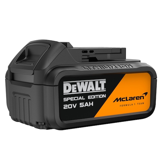 DEWALT tool DCK2224MP2T-QW, DCK2224MP2T Special Edition. Compact black power tool for photography use.