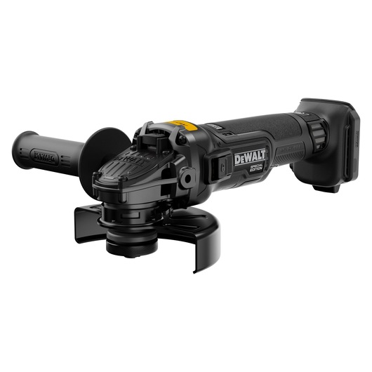 Render of bare unit DEWALT x McLaren F1 Team 18V XR Special Edition Grinder