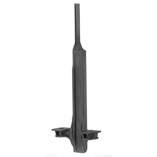 A black plastic tool accessory, vertically positioned, shown against a white background.
