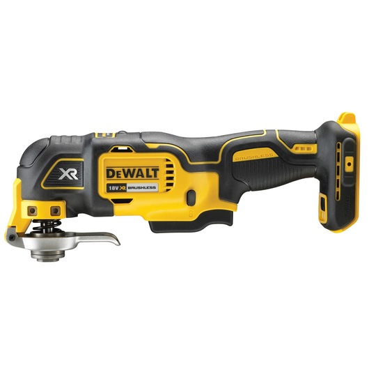DEWALT cordless oscillating multi-tool, yellow and black, model DCS356P2, brushless, 18V XR.