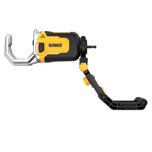 DEWALT DT20560 adjustable pipe cutter tool with black and yellow body and extendable arm, designed for precise cutting of pipes.