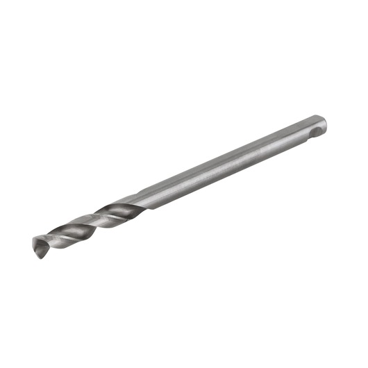 A single metal drill bit with a spiral design, shown on a white background.