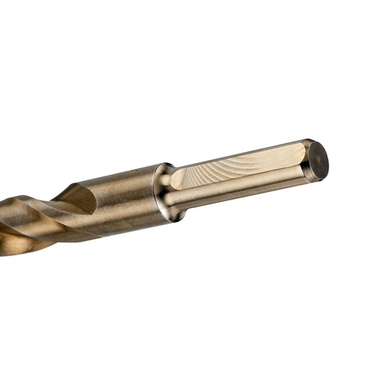 DEWALT drill bit, DT4957-QZ and DT4957 SKUs, gold color, photographed close-up for product category Photography.