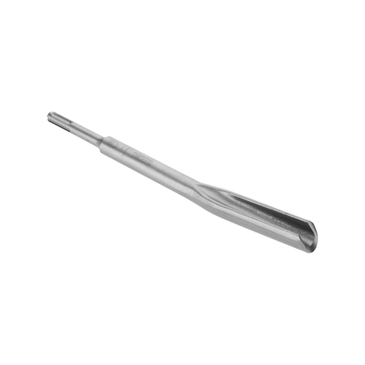 A DEWALT DT6805 chisel bit with a silver finish, designed for use with SDS-plus hammer drills. The chisel bit is shown on a white background.