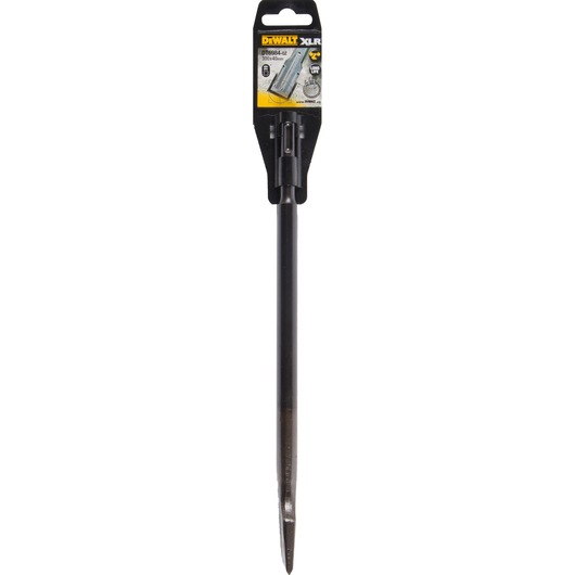 DEWALT DT6984 pointed chisel for demolition, SDS max, in retail packaging.