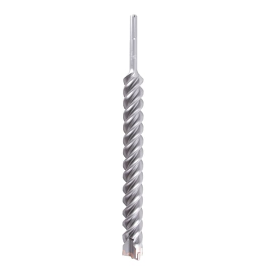 A close-up image of a DEWALT DT9447 SDS Max masonry drill bit with a spiral design, set against a white background.