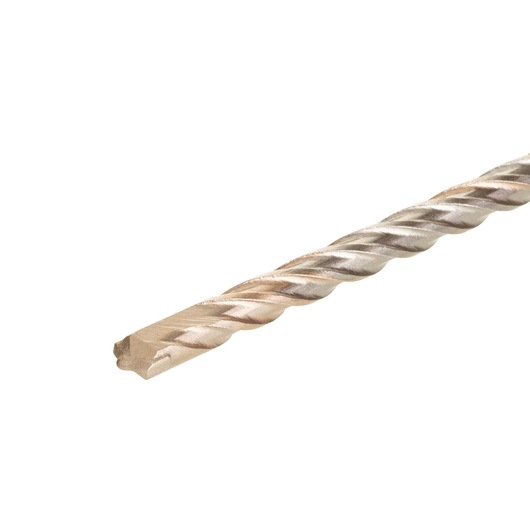 Close-up of a DEWALT DT9515 metal drill bit with spiral design, shown against a white background.