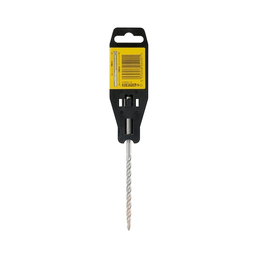DEWALT DT9515 masonry drill bit in retail packaging, shown vertically on a white background.