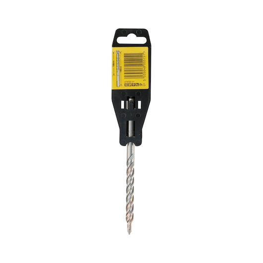 DEWALT DT9540 drill bit in retail packaging, featuring spiral fluting and a barcode on yellow label.
