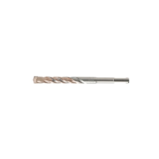 Single SDS-plus masonry drill bit with spiral flutes, shown on a white background.