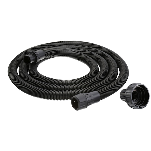 DEWALT hose for photography, SKUs DWV9316-XJ, DWV9316. Flexible black with connectors.