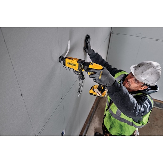 Magasin for skruer kompatibel med DEWALT gipstrekker DCF620 og 621