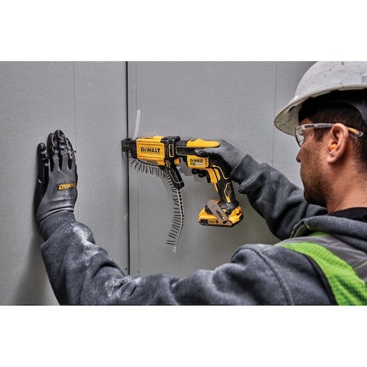Magasin for skruer kompatibel med DEWALT gipstrekker DCF620 og 621
