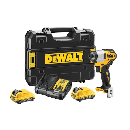 Slagtrekker 12V XR kompakt - 2 x 2Ah