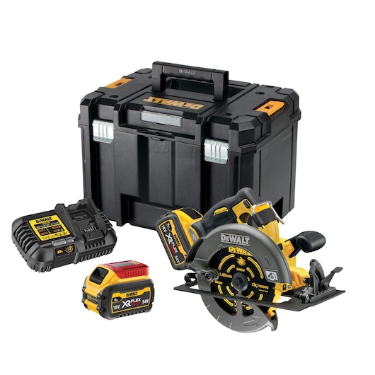 54V XR FLEXVOLT 125 mm vinkelsliper - 2 x 6 Ah