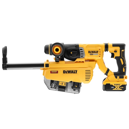 18V XR Brushless 28mm SDS-Plus Hammer Drill - 1 X 5Ah