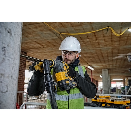 54V XR Flexvolt børsteløs borhammer med 3 funksjonsvalg - 2 x 6.0 Ah
