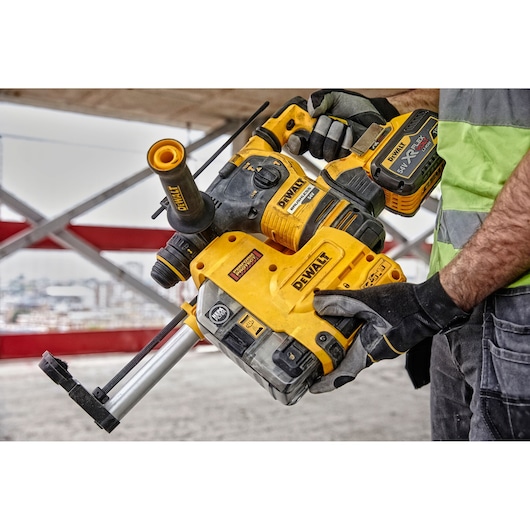 BORHAMMER SDS-PLUS 54V XR FLEXVOLT BØRSTELØS MED 3 FUNKSJONER OG HURTIG BYTTBAR CHUCK