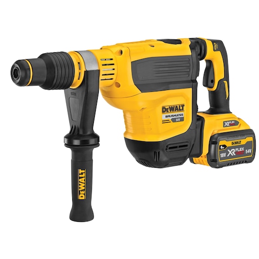 54V XR FLEXVOLT 45mm Borhammer - 2 X 9Ah