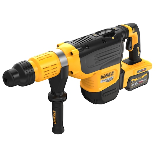 54V XR FLEXVOLT 52 mm SDS-Max borhammer – 2 x 12 Ah