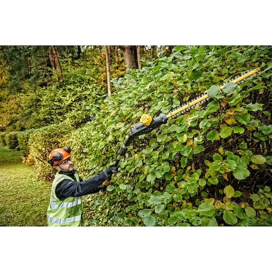 18V XR Hekksaks 3,35 m - naken enhet