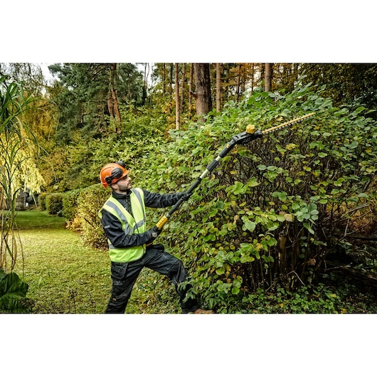 18V XR Hekksaks 3,35 m - naken enhet