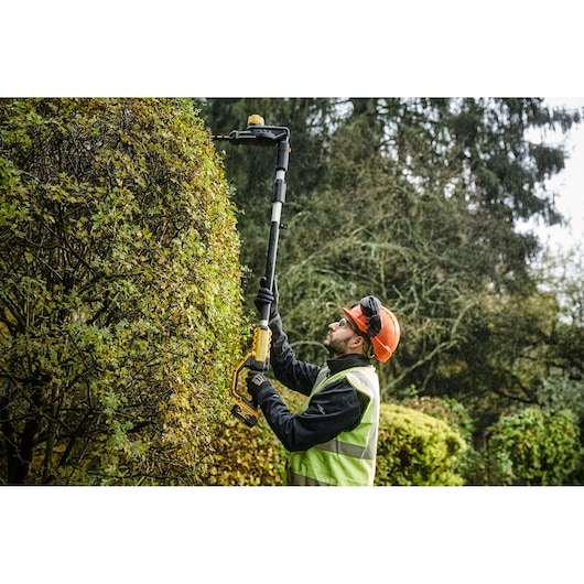 18V XR Hekksaks 3,35 m - naken enhet