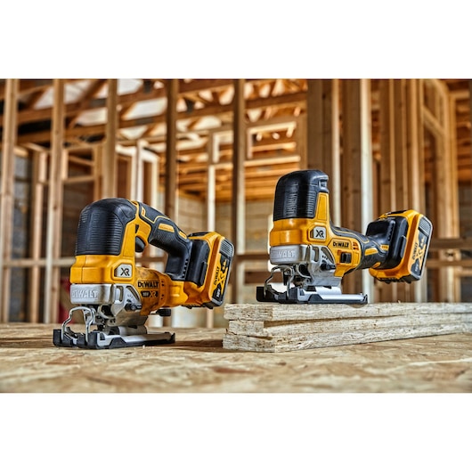 18V XR Stikksag, børsteløs - 2 x 5.0 Ah