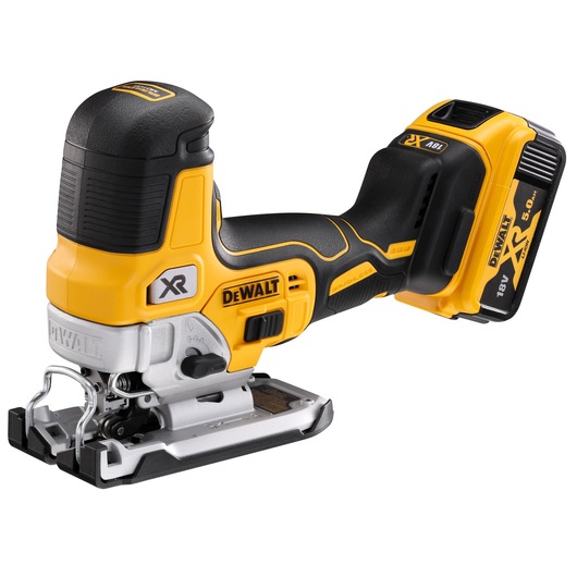 18V Stikksag børsteløs med body grip - 2 x 5.0 Ah
