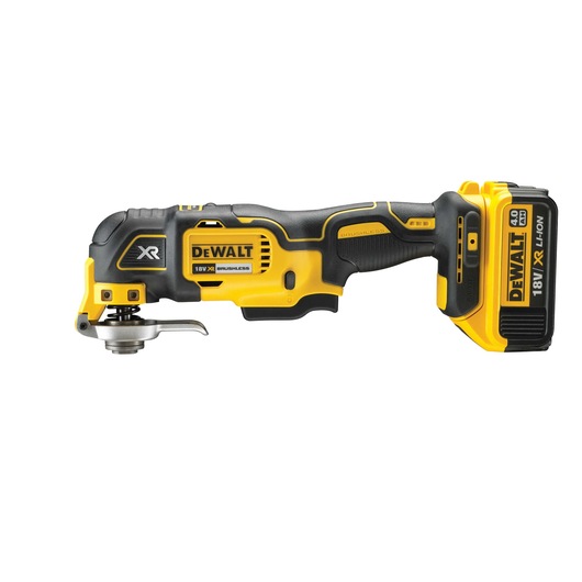 Multikutter 18V XR oscillerende, 4,0 Ah
