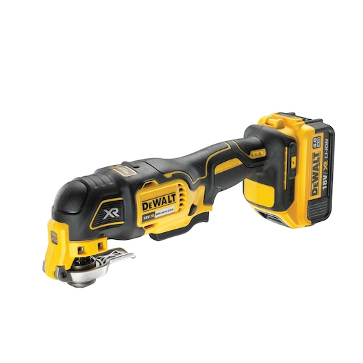 Multikutter 18V XR oscillerende, 4,0 Ah