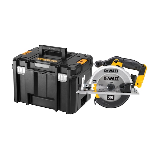 18V XR Sirkelsag 165 mm, naken i TSTAK