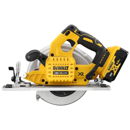 18V XR Børsteløs skinnekompatibel sirkelsag 184 mm
