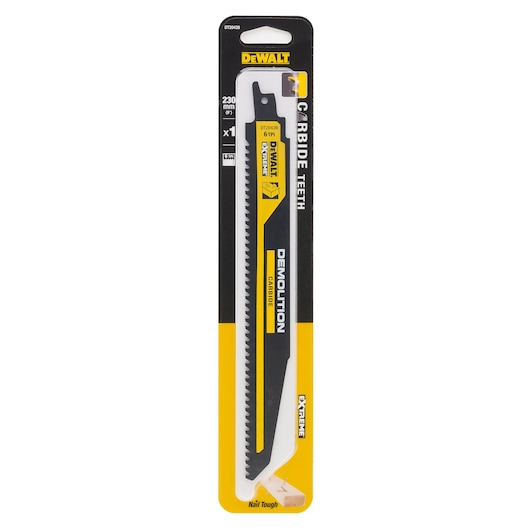 EXTREME 230 mm 6 TPI (rivningstre + spiker) karbidblad (1 pakke)