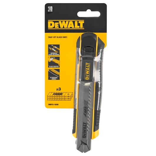 18mm Brytebladkniv med Auto-Lock