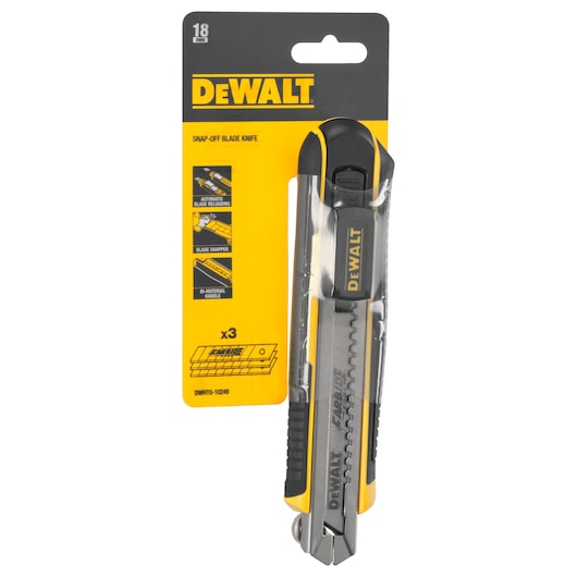 18mm Brytebladkniv med Auto-Lock